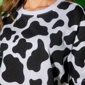 Bewakoof Abstract Print Oversized Tshirt