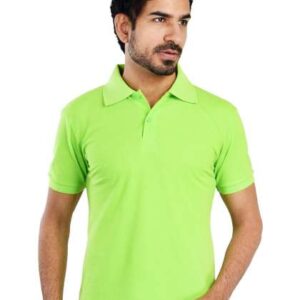 Clothe Funn Polo Collar Knitted Regular Fit Tshirt