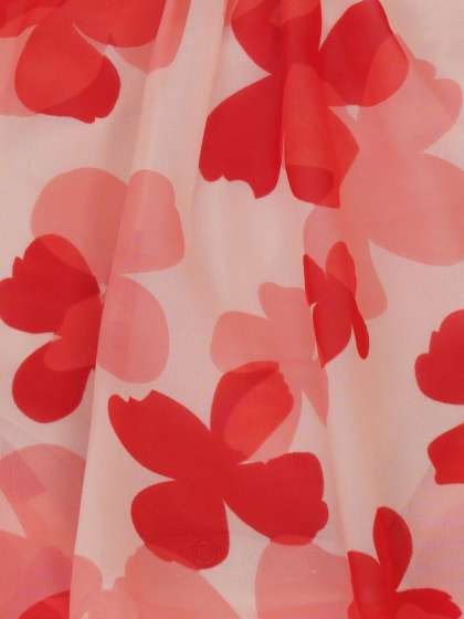 Creative Kids Girls Floral Printed Cap Sleeves ALi