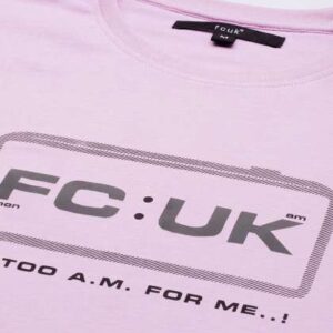 FCUK Brand Logo Printed Pure Cotton Tshirt
