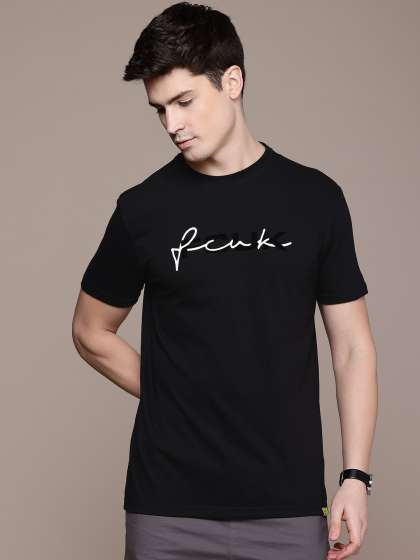 FCUK Pure Cotton Brand Logo Printed Tshirt