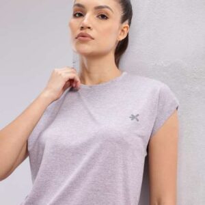 HRX by Hrithik Roshan Solid Extended Sleeves Tshir