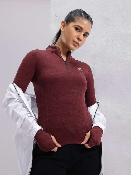 HRX by Hrithik Roshan Women Printed High Neck Spor