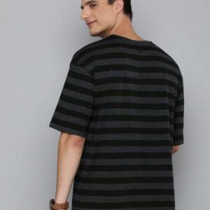 Harvard Pure Cotton Horizontal Striped DropShoulde