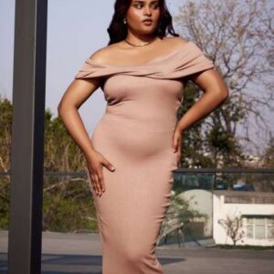 Lea Clothing Co OffShoulder Maxi Dress