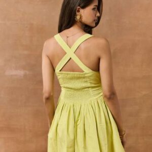 Lea Clothing Co Women Halter Neck Corset Mini Dres