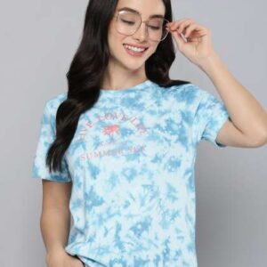 Mast  Harbour Women Pure Cotton Tie and Dye Printe