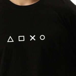 Mens Oversized Graphic Print Cotton Tshirt