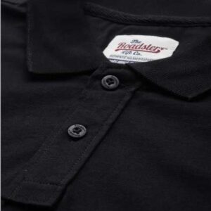 The Roadster Lifestyle Co Men Black Polo Collar Co