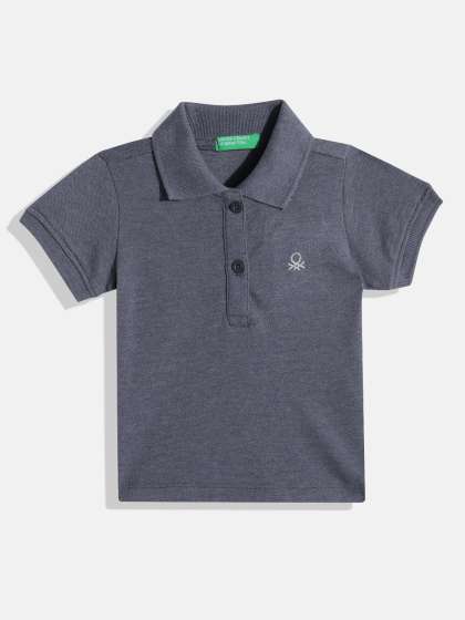 United Colors of Benetton Girls Polo Collar Tshirt