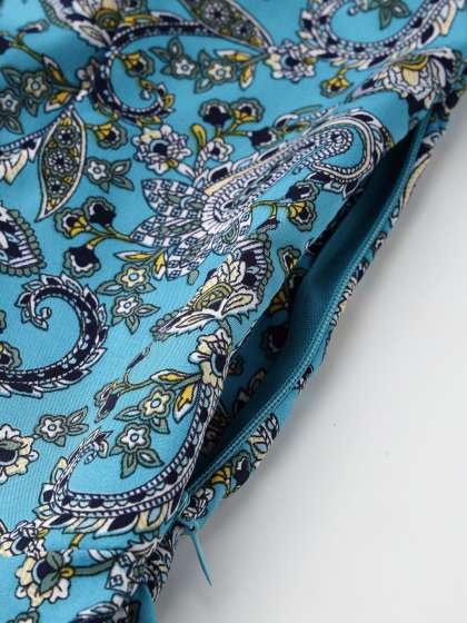 aayu Ethnic Motifs Print Crepe Maxi Dress